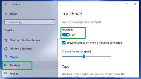 Activer touchpad asus windows 8